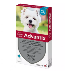 Advantix spot-on 4-10 kg 4 x 1 ml