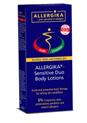 Allergika Sensitive Duo Lipolotio Sensitive 200 ml + Hydrolotio Sensitive 200 ml darčeková sada