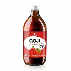 Allnature Goji Kustovnice čínská 100% Bio šťáva 0,5 l