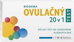 BIOGEMA Ovulačný test 20 v 1