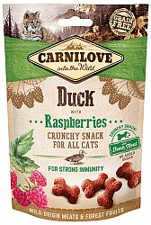 Carnilove Cat Crunchy Snack Duck, Raspberries, Meat 50g