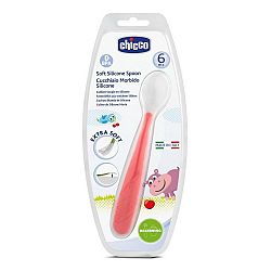 Chicco lyžička silikón soft 6+