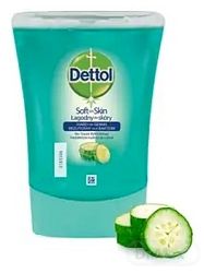 Dettol Svěžest Okurky antibakteriálne mydlo do bezdotykového dávkovače 250 ml