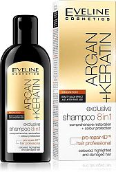 EVELINE Argan + Keratin šampón 8v1 150ml