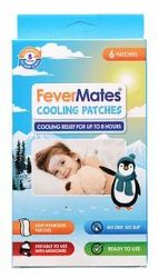 Fever Mates cooling chladivé náplasti pre deti mebiband 6 ks