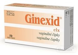 Ginexid vaginálne čapíky sup vag 10 x 2 g