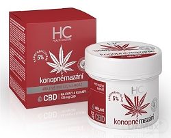 Health Culture Konopné mazanie hrejivé s CBD krém 125 ml