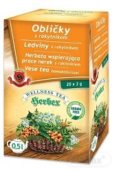 HERBEX OBLIČKY s rakytníkom bylinný čaj wellness tea 20 x 3 g