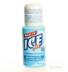 Ice gél Refit Menthol roll on 80 ml