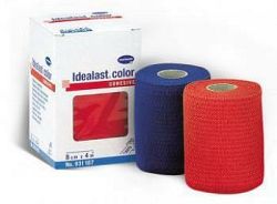 Idealast-haft color Obinadlo elastické 8 cm x 4 m 1 ks červená