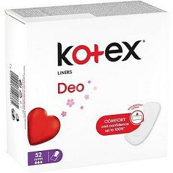 Kotex Super Deo slipové vložky 52 ks