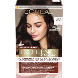 L´Oréal Excellence Universal Nudes 3U Tmavě hnědá 48 ml