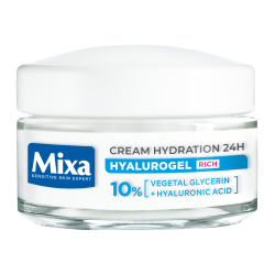 Mixa Hyalurogel Intensive Hydration intenzívny hydratačný krém 50 ml