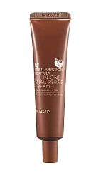 Mizon Multi Function Formula All In One Snail Repair Cream In Tube regeneračný krém s filtrátom sekrétu zo slimáka 92% 35 ml