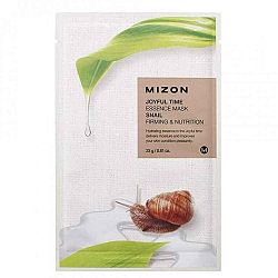 Mizon plátýnková 3D Joyful Time Essence Mask Snail maska s filtrátom z hlemýždího extraktu pre vyhladenie a výživu pleti 23 g