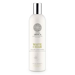 Natura Siberica Siberie Blanche kondicionér pre objem Biely céder 400 ml