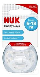 Nuk dudlík Happy Days silikon box zelená