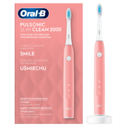 Oral B Elektrická kefka Pulsonic Slim clean 2 000 Pink