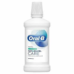 Oral-B Gum & Enamel Care ústní voda bez alkoholu pro ochranu dásní a posílení skloviny 500 ml