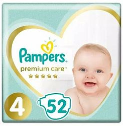 Pampers Premium Care 4 52 ks