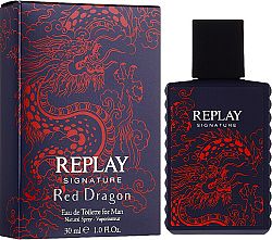 Replay Signature Red Dragon Man Edt 50ml