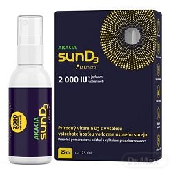 sunD3 KID 600 IU ústny sprej, pomarančová príchuť, 25 ml