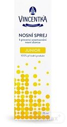 Vincentka Junior nosný sprej 25 ml