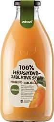 zdravo 100% hručkovo jablková šťava 0,75 l