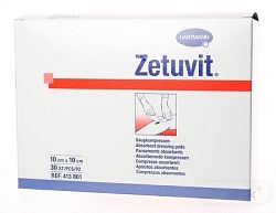 Zetuvit Kompres nester. 10 x 10 cm 30 ks 4138016