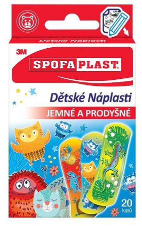 3M Spofaplast 116 Dětské náplasti 72 x 25 mm 20 ks