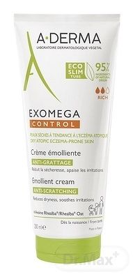 A-Derma Exomega krém pre veľmi suchú citlivú a atopickú pokožku D.E.F.I Emollient Cream 200 ml