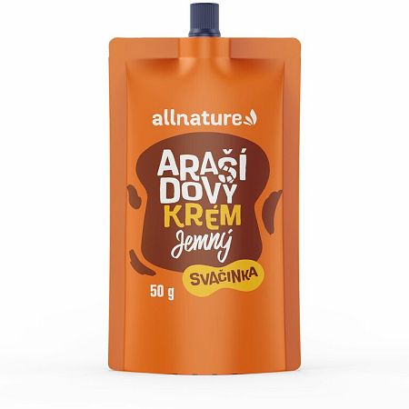 Allnature Arasidovy Krem Jemny 50g