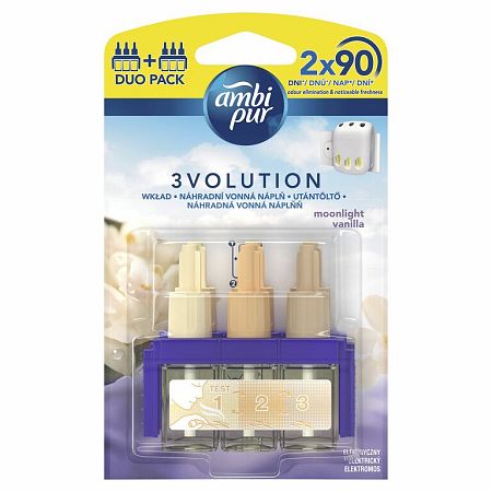 Ambi Pur Electric 3 Volution Moonlight Vannilla 2 x 20 ml