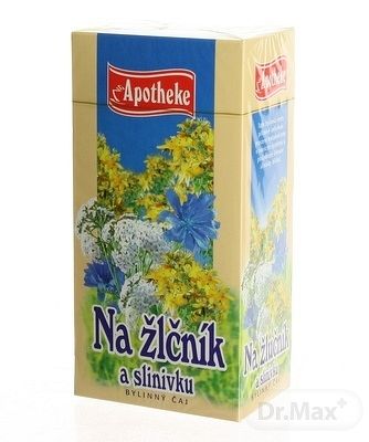 Apotheke čaj NA ŽLČNÍK A SLINIVKU 20 x 1,5 g