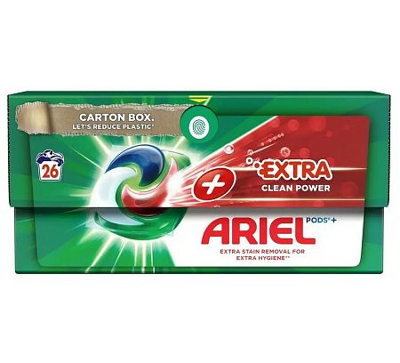 Ariel+ kapsle na praní Extra Clean 26 ks