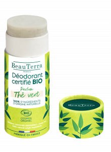 Beauterra Organic Deodorant Green Tea 50g