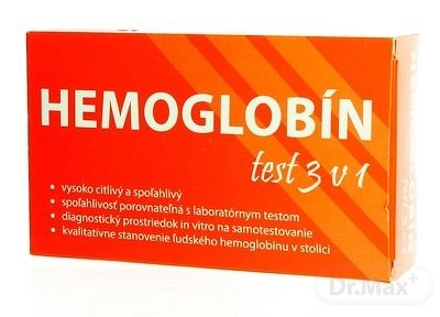 Biogema Hemoglobín test 3v1 test rakoviny hrubého čreva