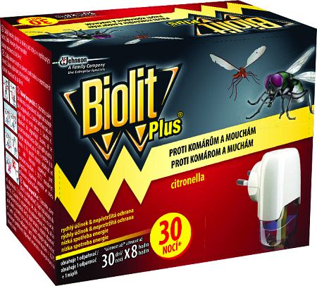 Biolit Plus - 30 nocí na komáre a muchy