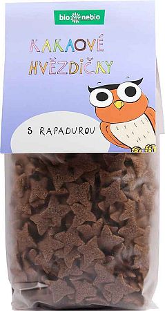 Bionebio Kakaove Hviezdicky S Rapadurou 150g