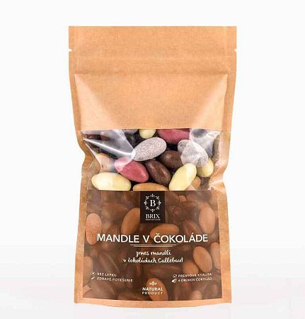 Brix Mandle v čokoláde 250g