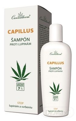 Cannaderm Cappillus šampón proti lupinám New 150 ml