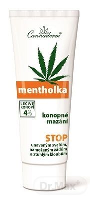 Cannaderm konopné mazanie Mentholka 200 ml