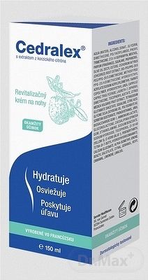 Cedralex revitalizačný krém na nohy 150 ml