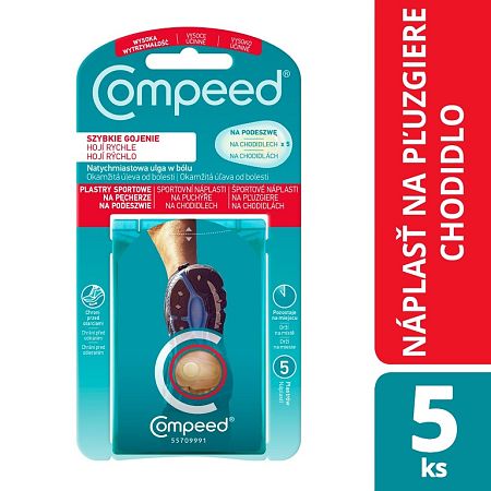 Compeed na puchýře chodidlo 5 ks