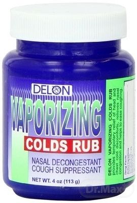 Delon Vaporizing Colds Rub masážny balzam 113 g