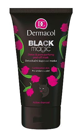 Dermacol Black Magic Detox & Pore čierna zlupovacia maska 150 ml