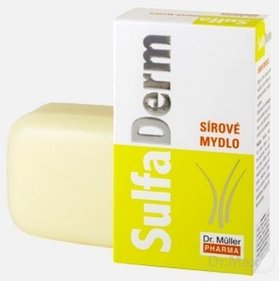 Dr.Muller SulfaDerm sírové mydlo 90 g