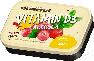 Energit Vitamin D3+acerola tabliet.42