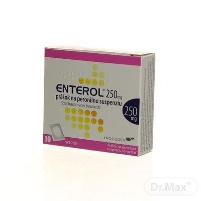 Enterol 250 mg prášok na perorálnu suspenziu plu.por.10 x 250 mg