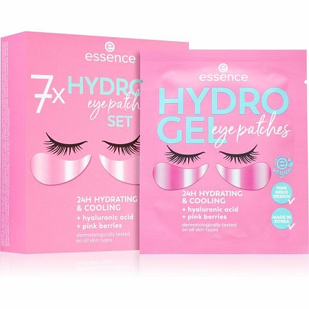 Essence Hydro Gel Eye Patches hydrogélové vankúšiky pod oči 2 ks